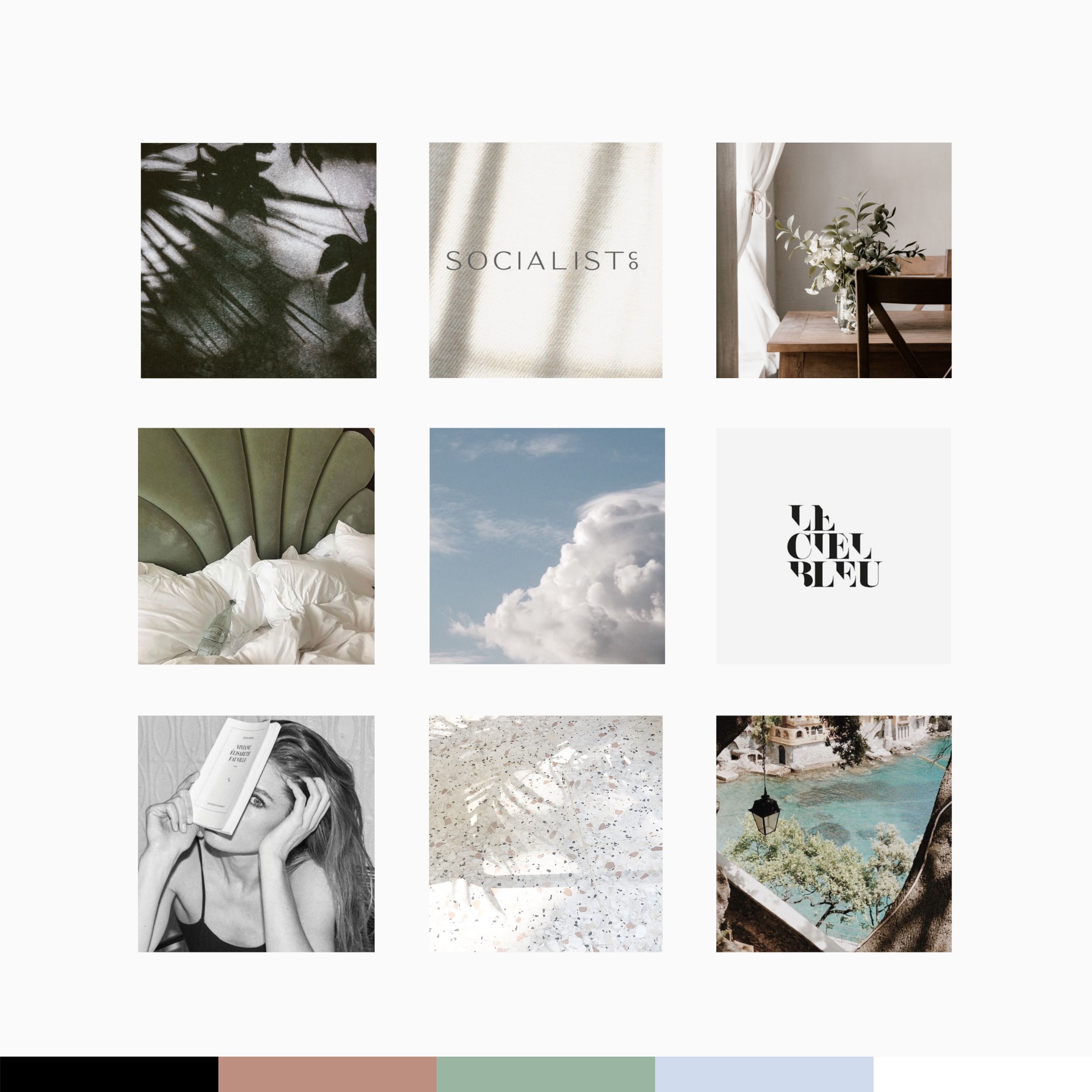 Personal branding moodboards: Emily Mais